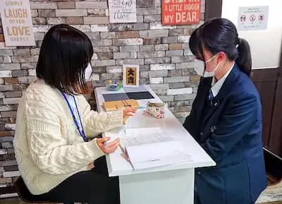 講師の指導風景